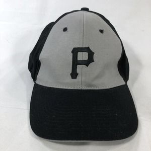 Pittsburgh Pirates Cap Hat Black Gray Chevy Chevrolet SGA Stadium Giveaway OSFM